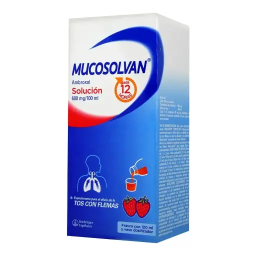 MUCOSOLVAN 600MG/100 ML SOLUCION 120ML