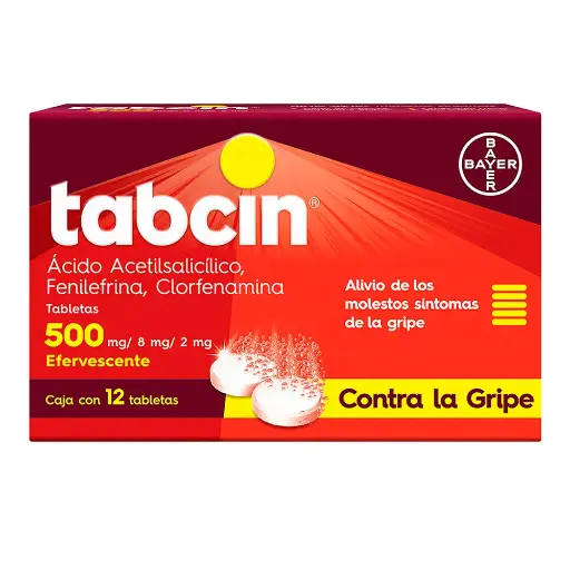 TABCIN 500 TABLETAS EFERV C/12