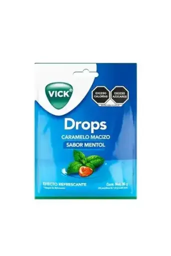 VICK DROPS MENTOL PASTILLAS C/20