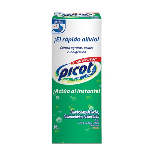 SAL DE UVAS PICOT SOBRES C/50