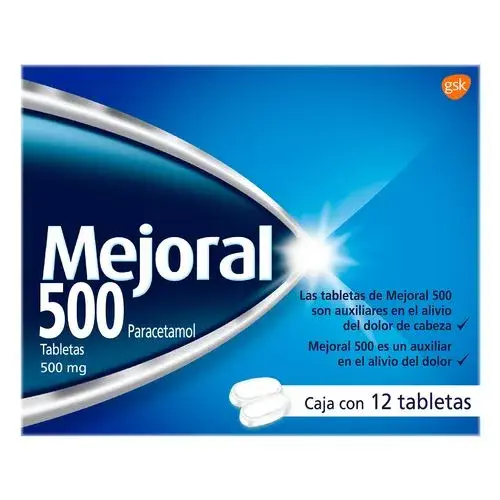 MEJORAL 500MG TABLETAS C/12