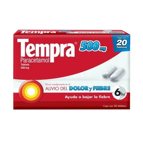 TEMPRA 500MG TABLETAS C/20