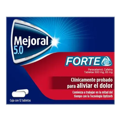 MEJORAL 5.0 FORTE TABLETAS C/12