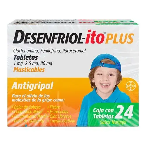 DESENFRIOL-ITO PLUS TABLETAS INF C/24 2PACK