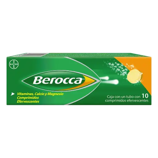 BEROCCA COMPRIMIDOS EFERV C/10