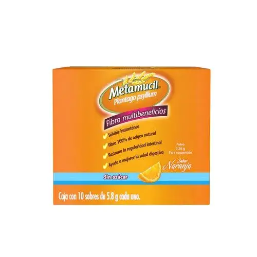 METAMUCIL NARANJA SOBRES C/10