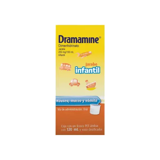 DRAMAMINE INFANTIL 250MG JARABE 120ML