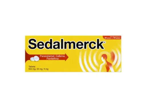 SEDALMERCK 500/50/5MG TABLETAS C/200