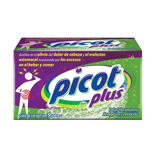 PICOT-PLUS EFERV POLVO SB C/9