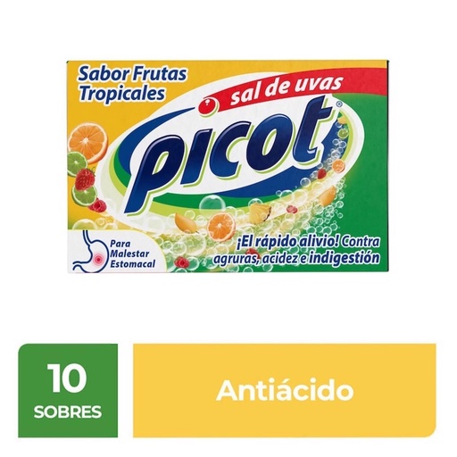 SAL DE UVAS PICOT FRUTAS TROP CAJA C/10 SOBRES