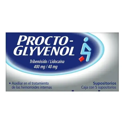 PROCTO-GLYVENOL SUPOSITORIOS C/5