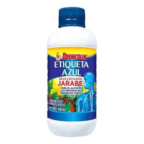 BRONCOLIN ETIQ-AZUL JARABE 140ML