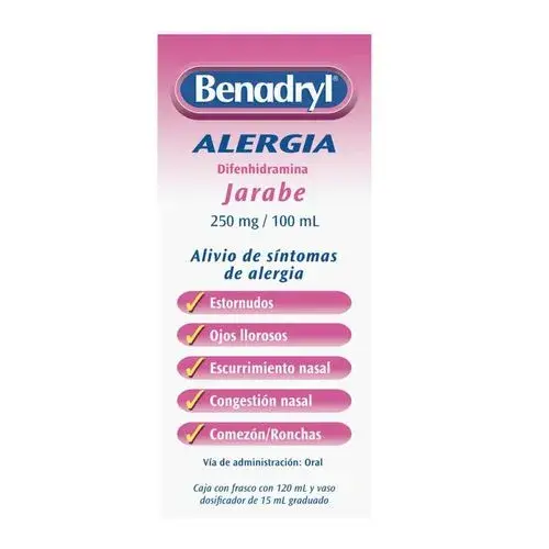 BENADRYL JARABE 120ML