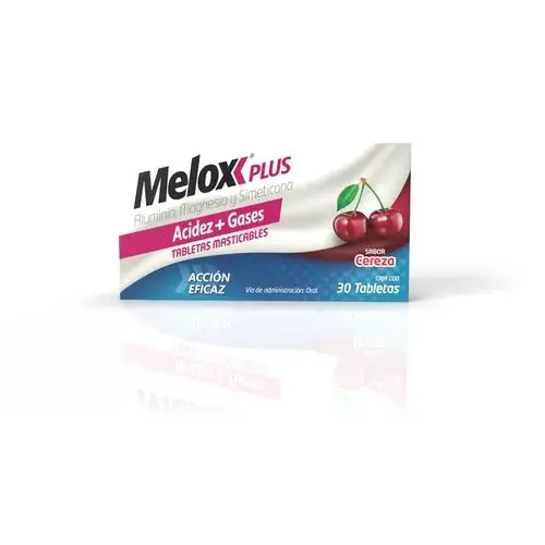 MELOX PLUS CEREZA TABLETAS C/30