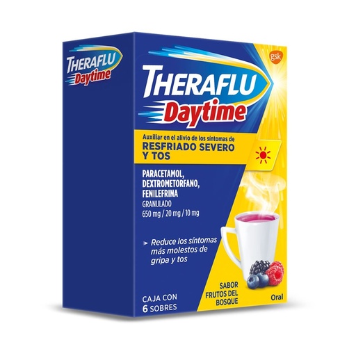 THERAFLU DAYTIME FRUT BOSQ SOBRES C/6