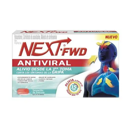 NEXT-FWD ANTIVIRAL TABLETAS C/24