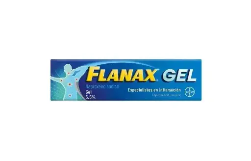 FLANAX 5.5% GEL TUBO 40G