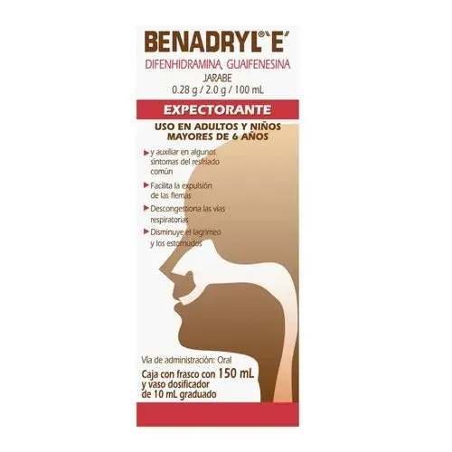 BENADRYL E JARABE 150ML