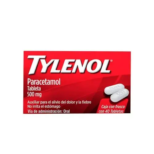 TYLENOL 500MG TABLETAS C/40