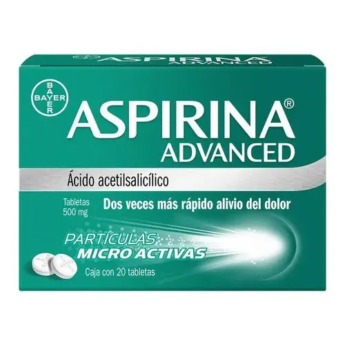 ASPIRINA ADVANCE 500MG TABLETAS C/20