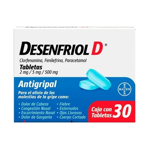 DESENFRIOL D TABLETAS C/30