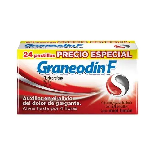GRANEODIN-F 8.75MG MIEL-LIMON PASTILLAS C/24