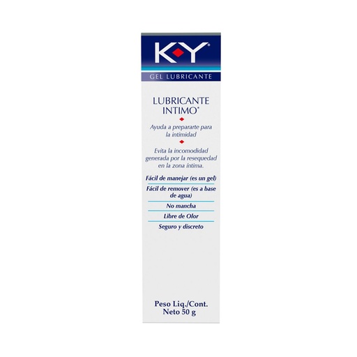 K-Y JELLY GEL LUBRICANTE 50G