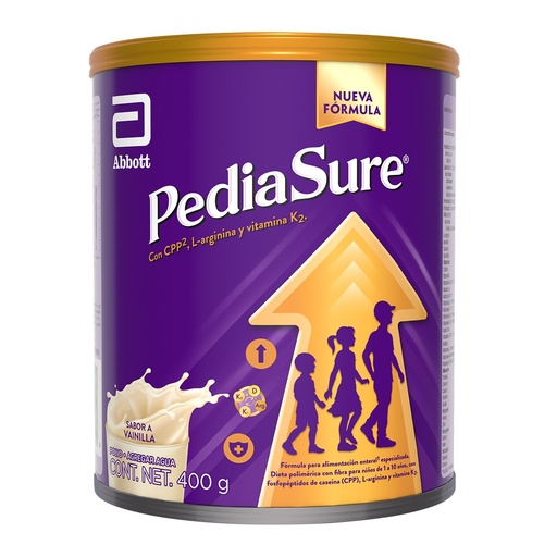 PEDIASURE PLUS POLVO VAINILLA 400G