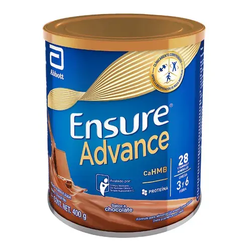 ENSURE ADVANCE POLVO CHOCOLATE 400G