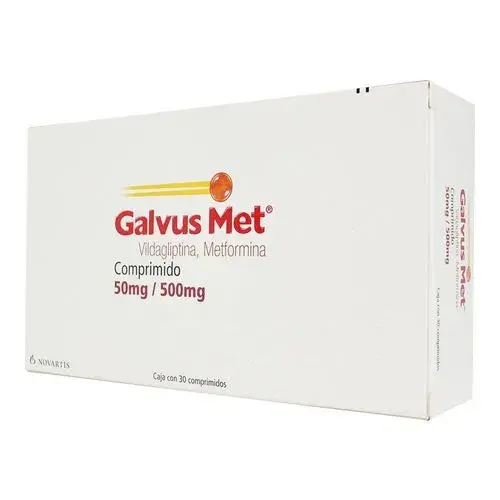 GALVUS-MET 50/500MG COMPRIMIDOS C/30
