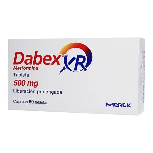 DABEX XR 500MG TABLETAS LP C/60