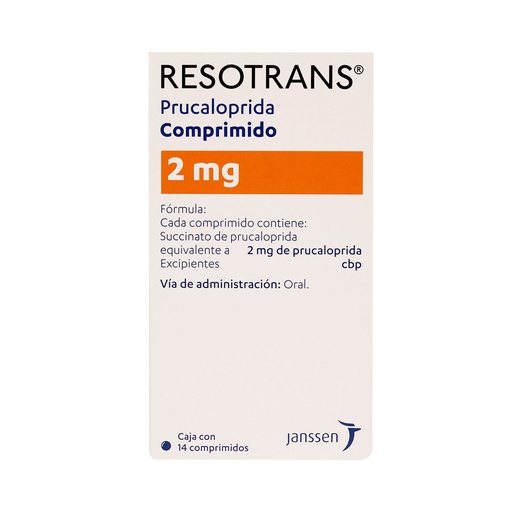 RESOTRANS 2MG TABLETAS C/14
