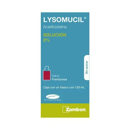 LYSOMUCIL 2% FRAMBUESA SOLUCION 120ML