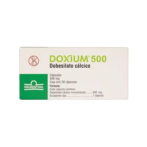 DOXIUM 500MG CAPSULAS C/30