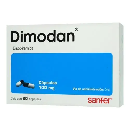 DIMODAN 100 MG CAPSULAS C/20