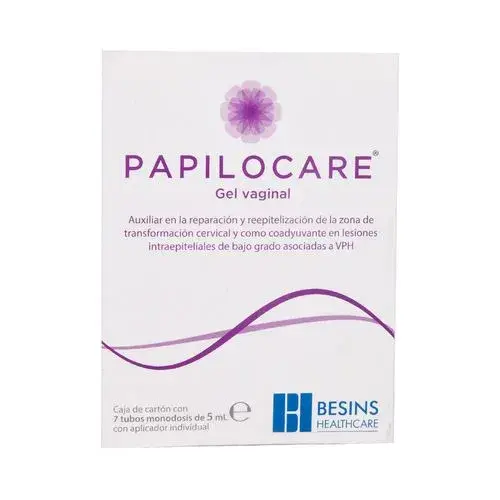 PAPILOCARE GEL VAGINAL 5ML C/7