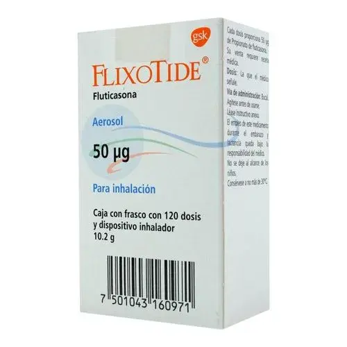 FLIXOTIDE SPRAY 120 DOSIS 50MCG 1 AER
