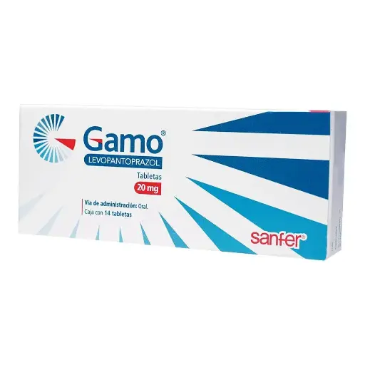 GAMO 20MG TABLETAS C/14