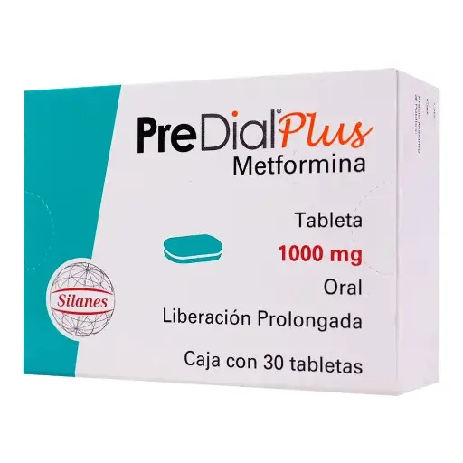 PREDIAL PLUS 1000MG TABLETAS C/30