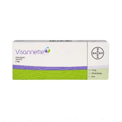 VISANNETTE 2MG TABLETAS C/28