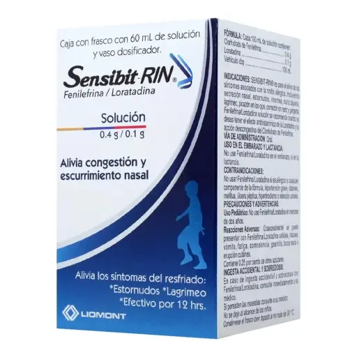 SENSIBIT-RIN 0.4/0.1G SOLUCION 60ML