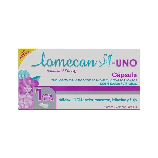 LOMECAN V-UNO 150MG CAPSULAS C/1