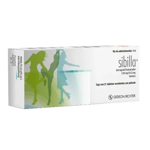 SIBILLA 2MG/0.03MG TABLETAS C/21