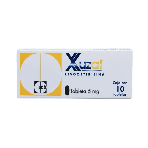 XUZAL 5MG TABLETAS C/10