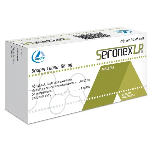 SERONEX 60MG TABLETAS LP C/30