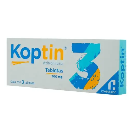 KOPTIN 500MG TABLETAS C/3