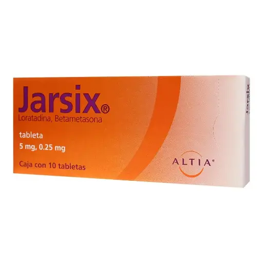 JARSIX 5/0.25MG TABLETAS C/10