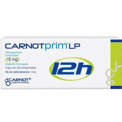 CARNOTPRIM 12H 15MG COMPRIMIDOS LP C/20