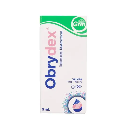 OBRYDEX SOLUCION OFTALMICAS 5 ML