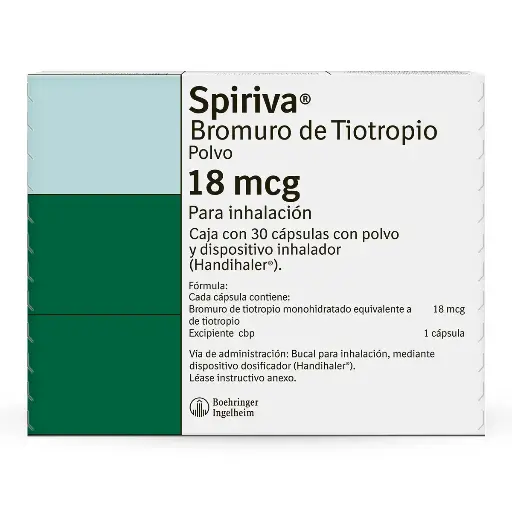 SPIRIVA 18MCG CAPSULAS C/30 + DISP